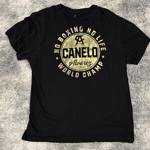 Canelo Alverez shirt Large Black World Champ